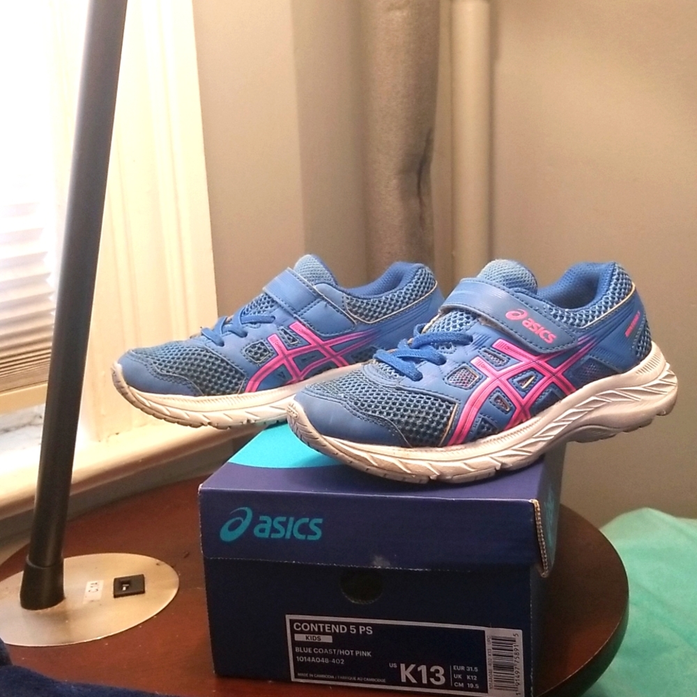 Asics "Contend 5 PS" Kids 13 Unisex Sneaker